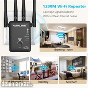 WAVLINK WL-WN575A3B WiFi Amplifier 802.11AC 1200Mbps Dual Band WiFi UK