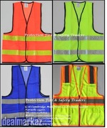 Safety Vest All colors Available with Reflective Strip New Arrival